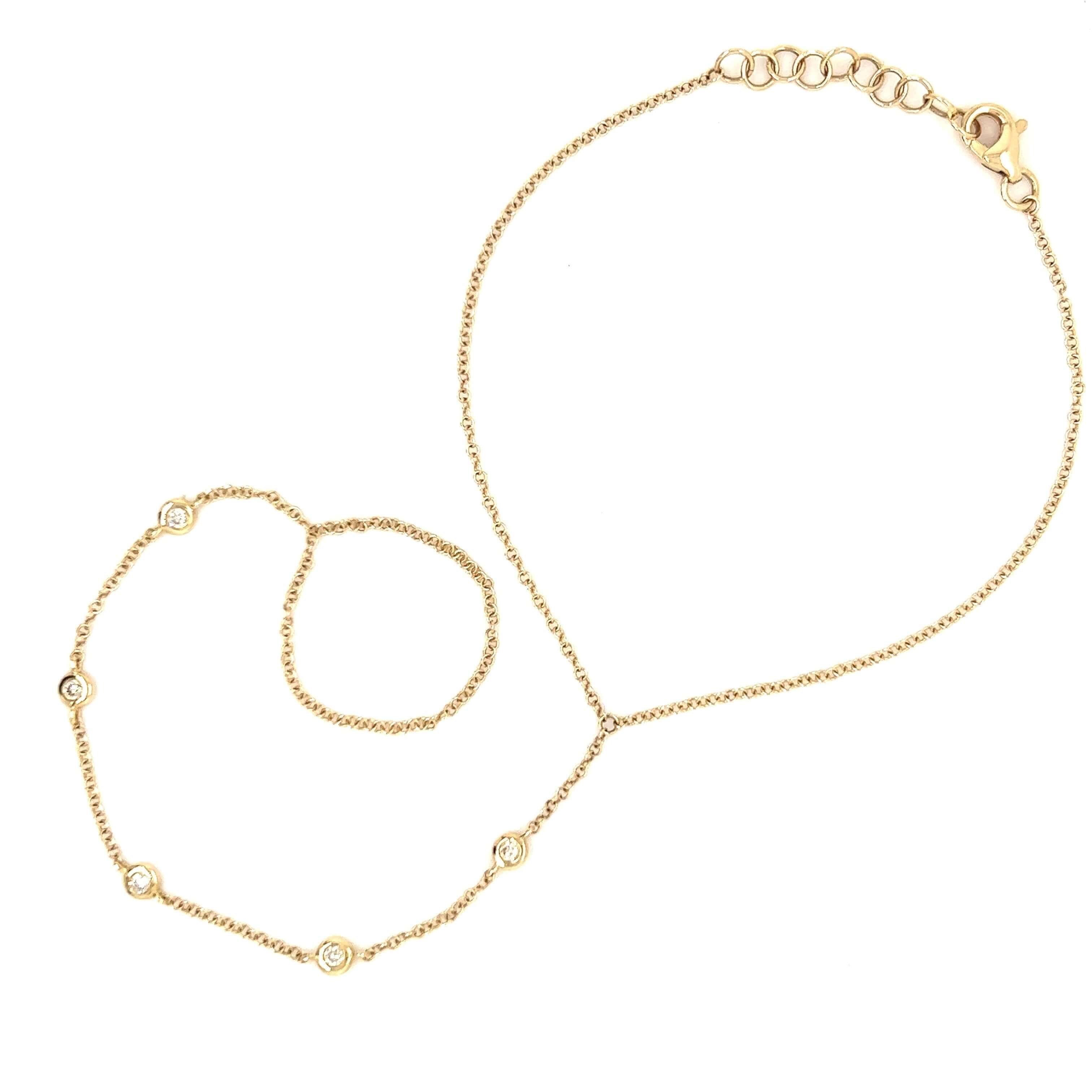 Elegant gold necklace with delicate diamonds from our luxury jewelry collection.