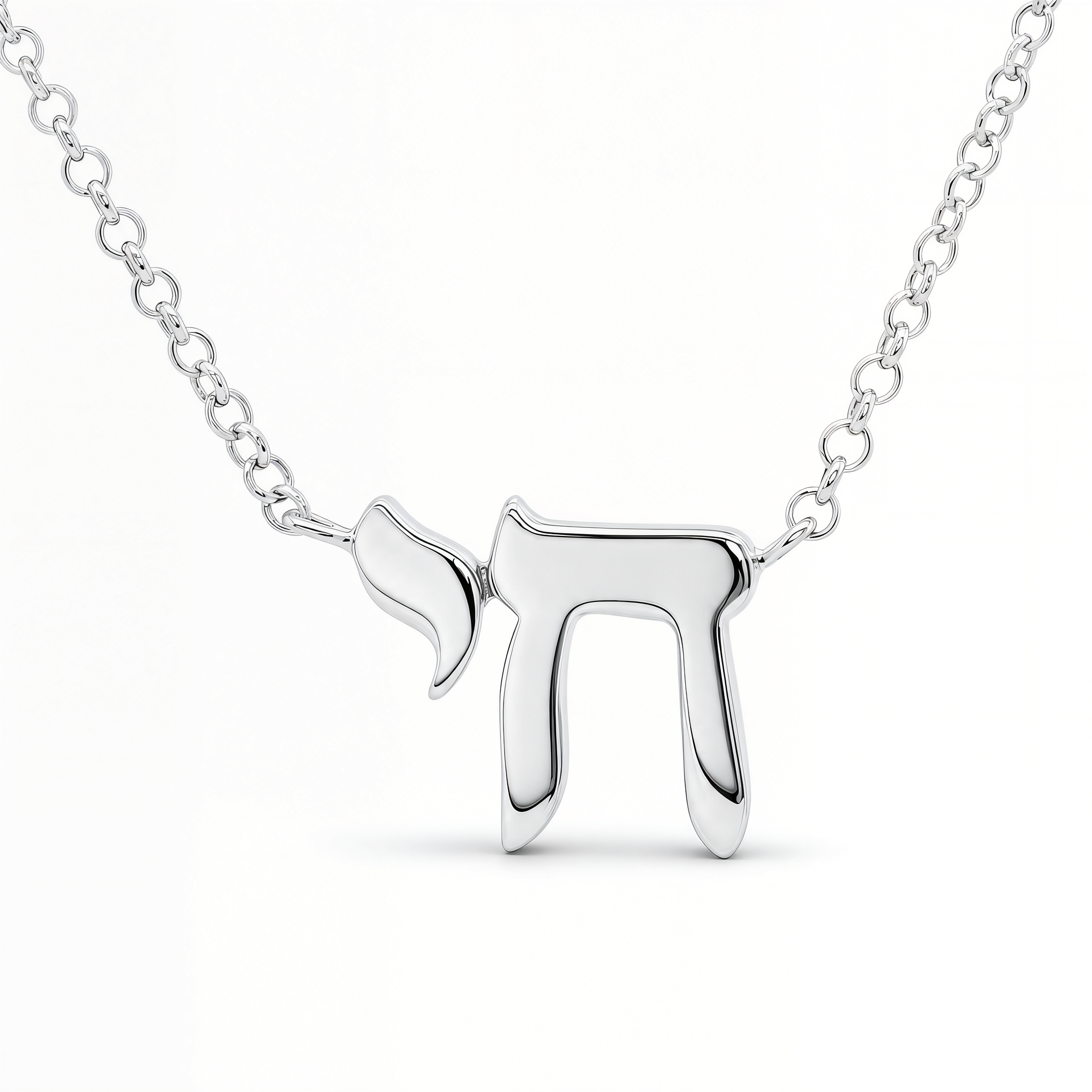 Hebrew Chai Gold Necklace