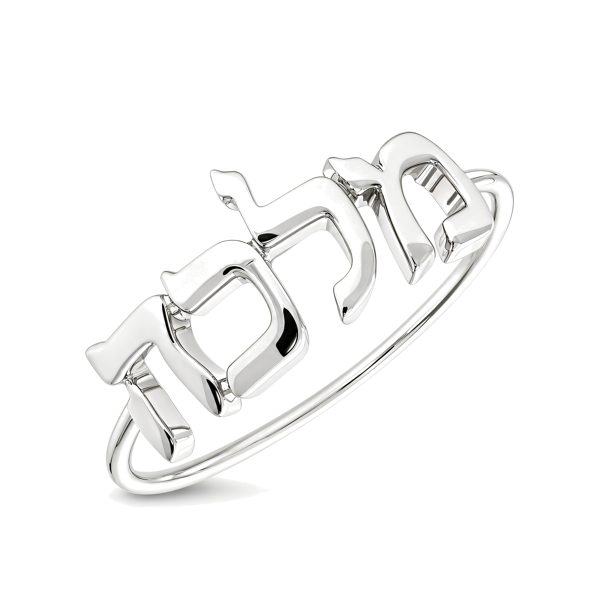 Personalized Hebrew Name Gold Ring