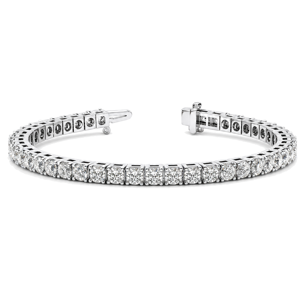Classic Natural Diamond Tennis Bracelet