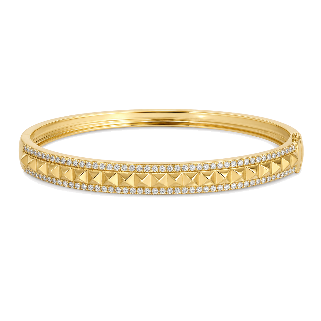 Apex Diamond Bangle
