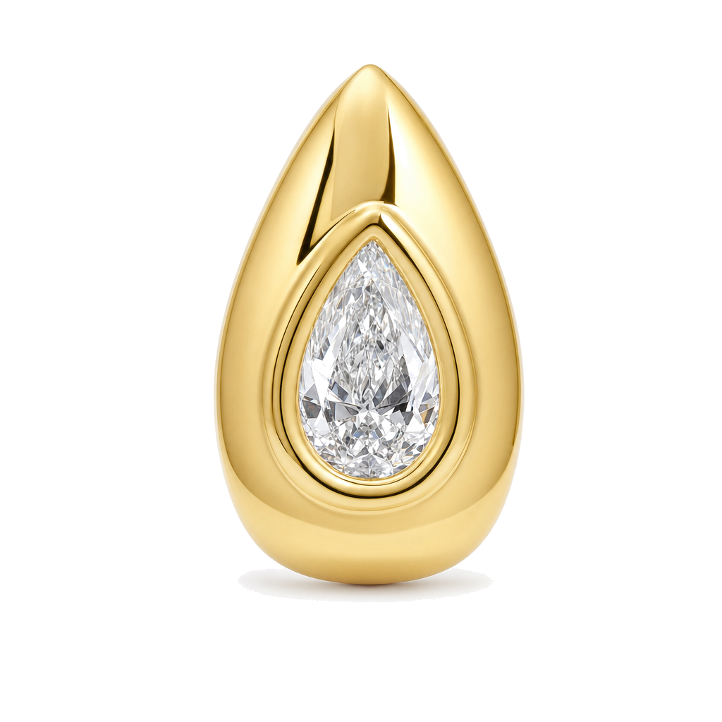 Pear Shaped Diamond Rondelle