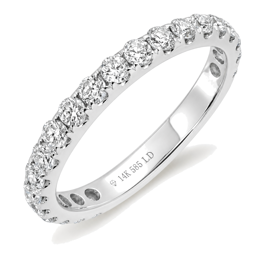 Classic Pave Lab Diamond Ring