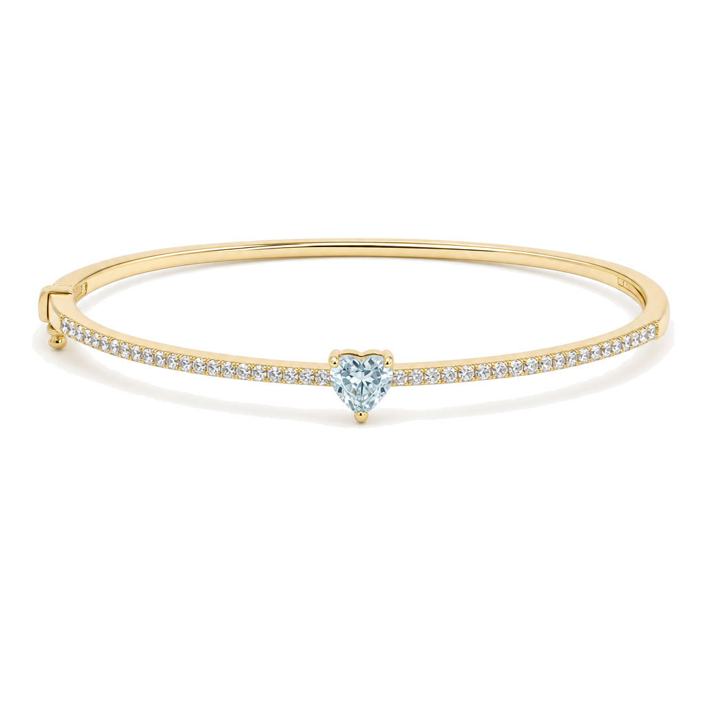 Cascade Diamond Bangle