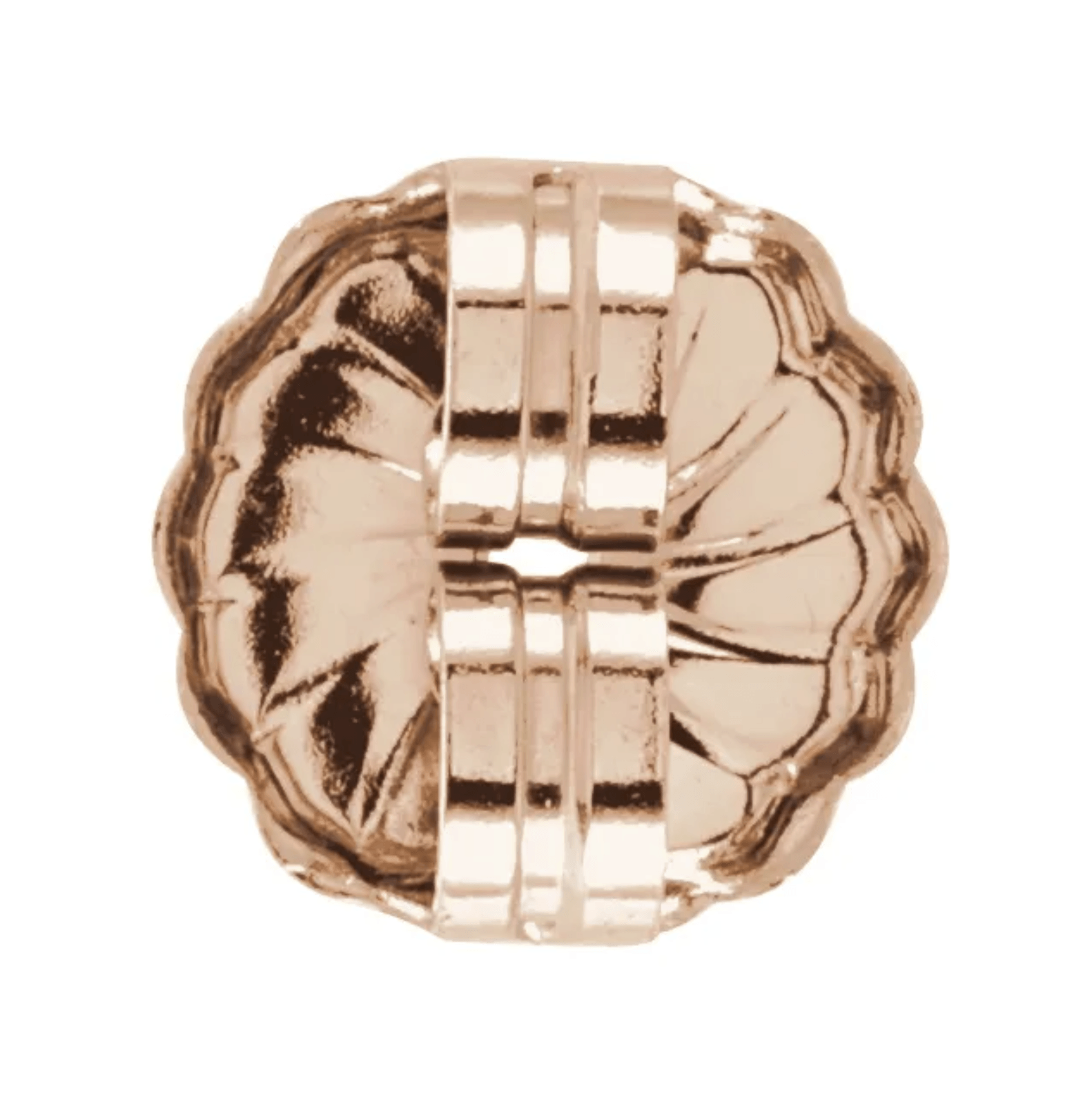 14K Gold Earring Back by Izakov Fine Jewelry, featuring a secure friction push back butterfly style.