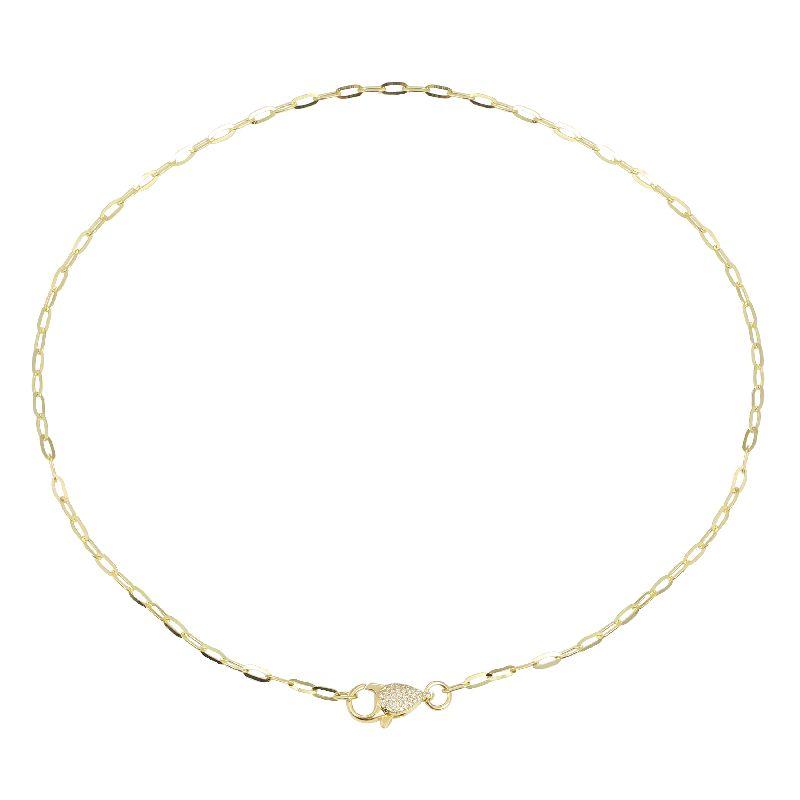 Elegant gold chain bracelet with a delicate design from our exclusive jewelry collection