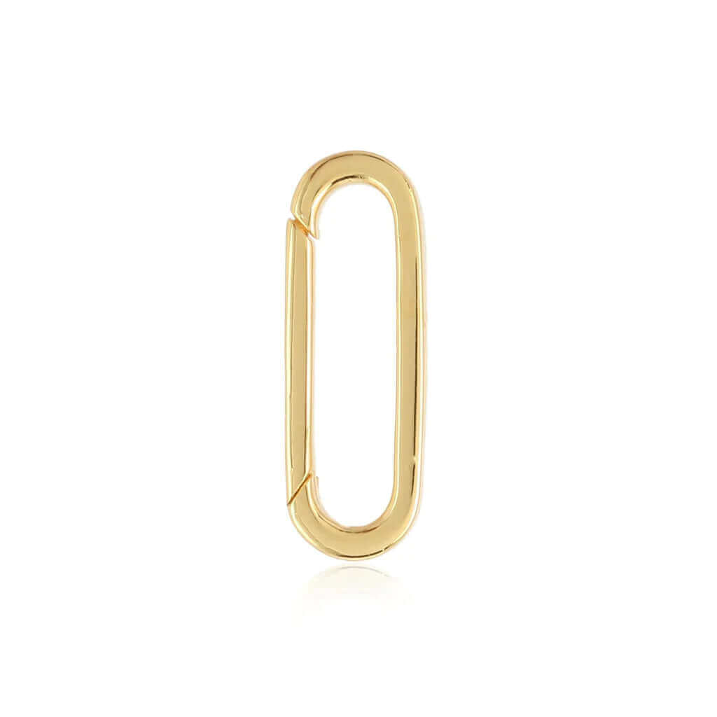 Elegant gold paperclip jewelry piece from our premium collection.