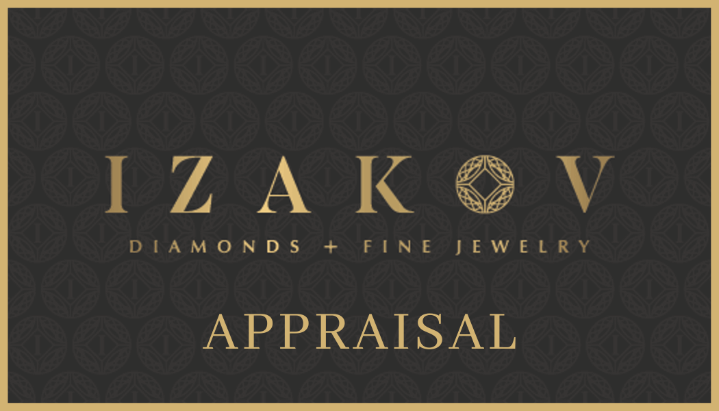 Izakov Fine Jewelry Appraisal service for jewelry valuation and insurance purposes.