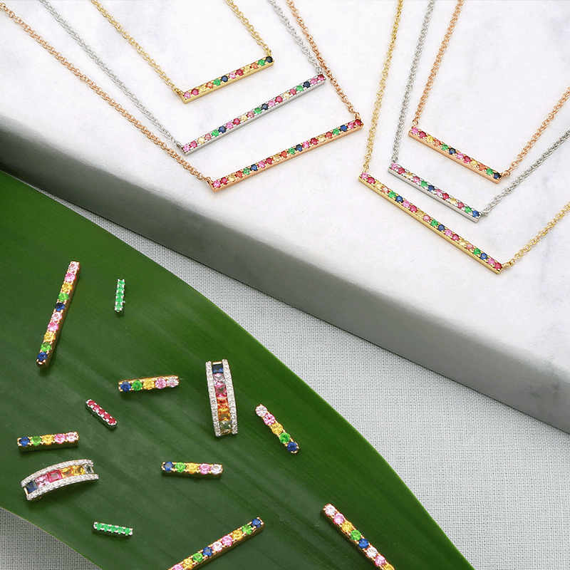 The Rainbow Collection Izakov Diamonds Fine Jewelry IZAKOV