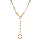 Rolo Link Swivel Clasp Gold Chain Necklace