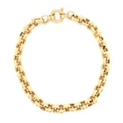 14K Gold Chunky Rolo Chain Bracelet L (6.5mm) / 7" / Yellow Gold Izakov Diamonds + Fine Jewelry