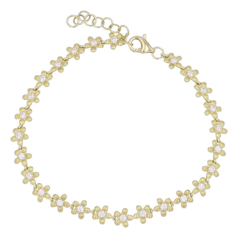 Good Delicate floral bracelet