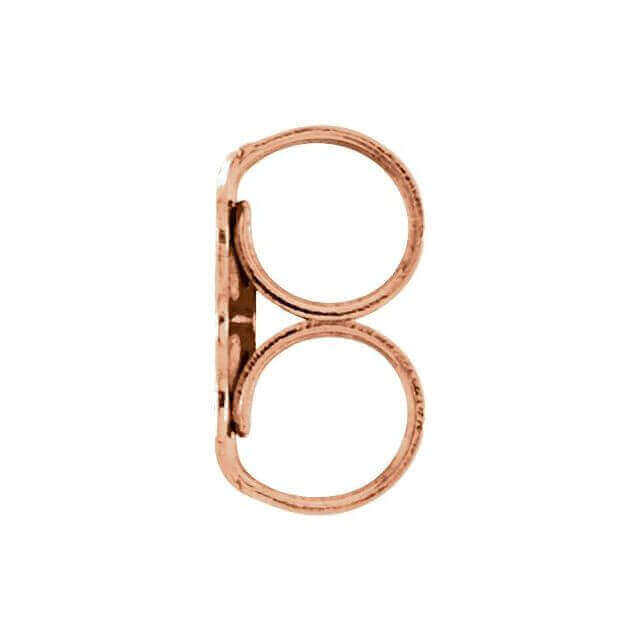 Stylish rose gold double band ring from our luxury jewelry collection