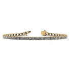 Elegant gold tennis bracelet with sparkling diamonds from our exclusive jewelry collection.