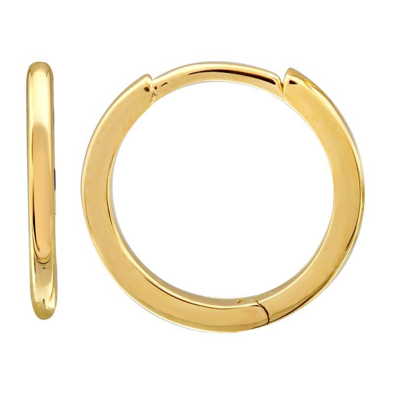 Elegant gold hoop earrings by our jewelry brand showcasing timeless design and craftsmanship