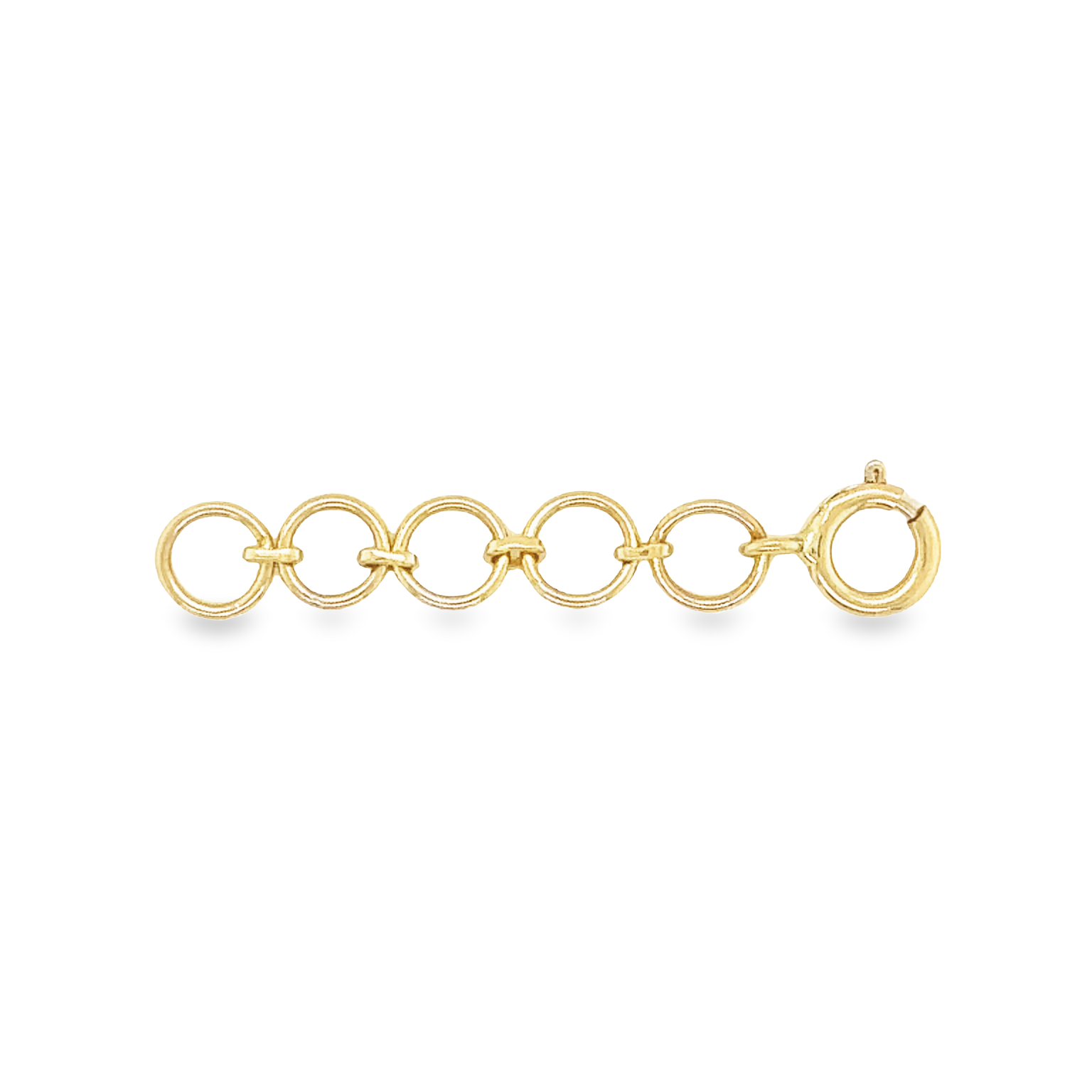 14K Gold Extender Chain 1" Yellow Gold Accessories by Izakov Diamonds + Fine Jewelry | Izakov
