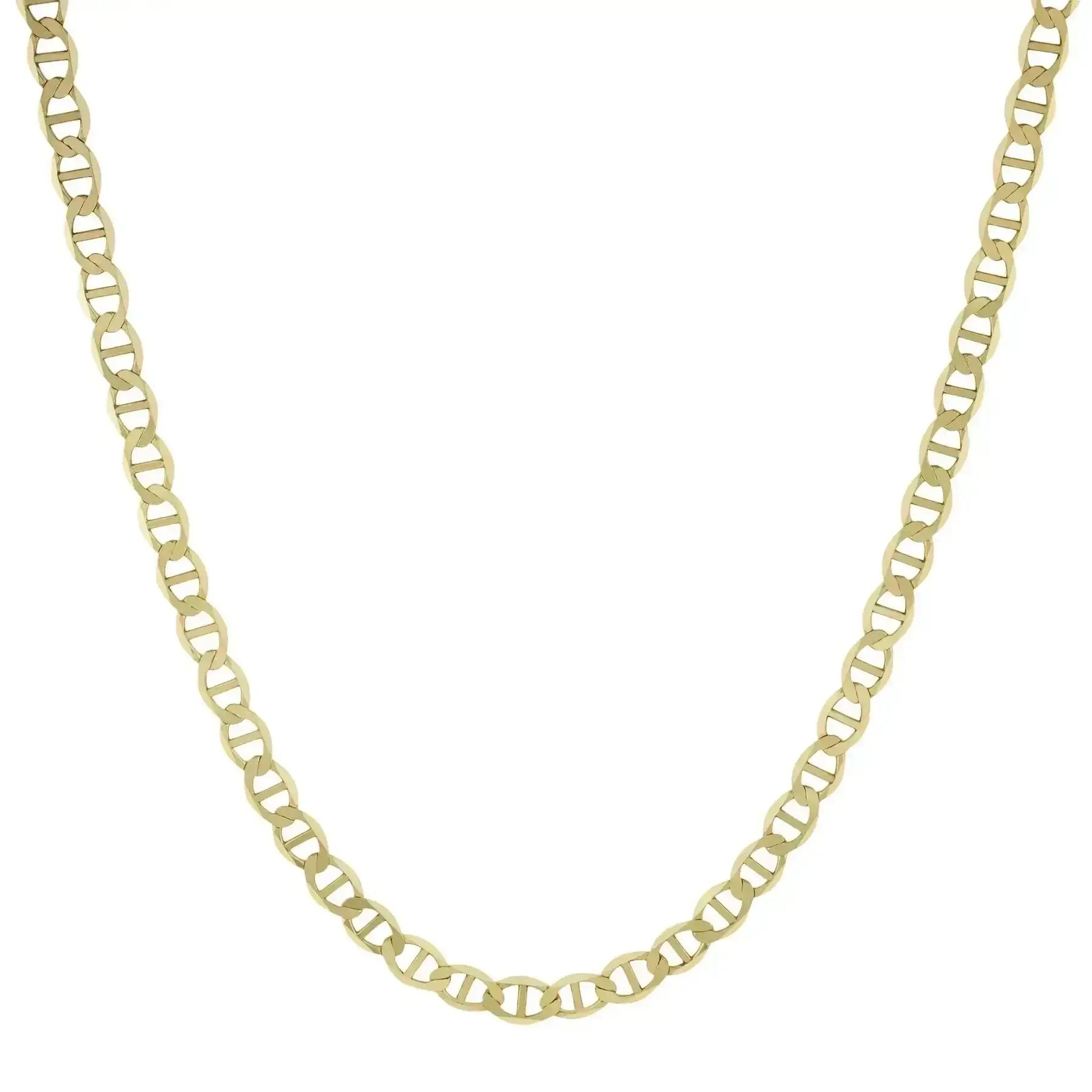 Elegant gold chain necklace, part of our luxury jewelry collection, ideal for adding a touch of sophistication to any outfit.