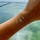 14K Gold Hebrew Chai Bracelet Bracelets by Izakov Diamonds + Fine Jewelry | Izakov