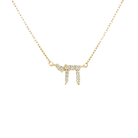 14K Gold Hebrew Chai Diamond Necklace Necklaces by Izakov Diamonds + Fine Jewelry | Izakov