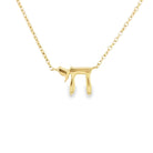 14K Gold Hebrew Chai Necklace Necklaces by Izakov Diamonds + Fine Jewelry | Izakov