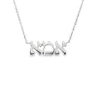 14K Gold Hebrew Mom Necklace - Necklaces - Izakov Diamonds + Fine Jewelry