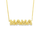 14K Gold Helium Mama Necklace Yellow Gold Necklaces by Izakov Diamonds + Fine Jewelry | Izakov