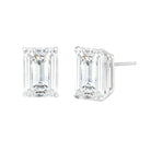 14K Gold Lab-Grown Emerald Cut Diamond Stud Earrings Earrings by Izakov Diamonds + Fine Jewelry | Izakov