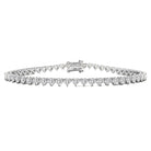 14K Gold Lab-Grown Heart Shape Diamond Tennis Bracelet Bracelets by Izakov Diamonds + Fine Jewelry | Izakov