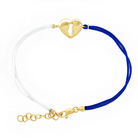 14K Gold Land Of Israel Cutout Heart Cord Bracelet - Necklaces - Izakov Diamonds + Fine Jewelry