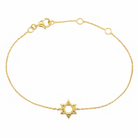 14K Gold Mini Star Of David Bracelet Bracelets by Izakov Diamonds + Fine Jewelry | Izakov