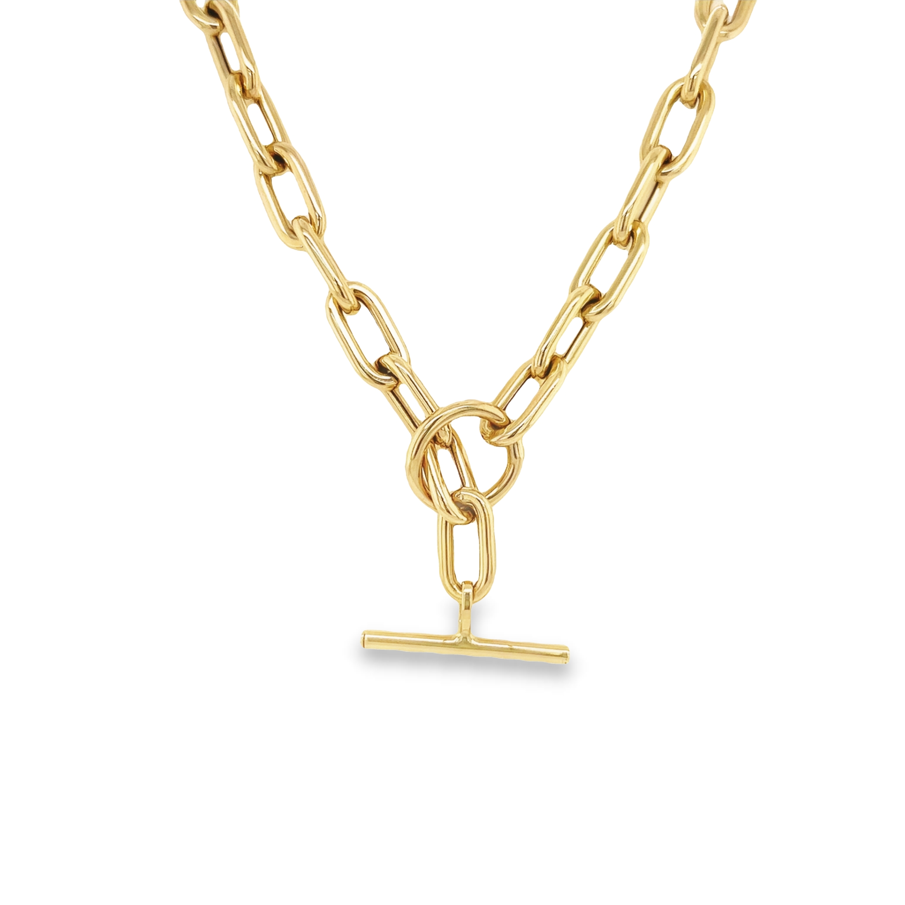 Lucy Williams T-Bar Chain Necklace | 18ct Gold Plated | Missoma
