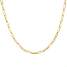 Elegant gold link chain necklace from our jewelry brand collection. Perfect for any occasion.