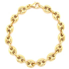 Elegant gold link bracelet from our jewelry collection, perfect for adding sophistication and charm to any outfit.