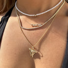 14K Gold Shark Tooth Necklace Pendant Yellow Gold Charms & Pendants by Izakov Diamonds + Fine Jewelry | Izakov