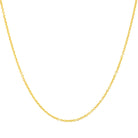 14K Gold Rolo Chain Necklace Fine (1mm) / 16" / Yellow Gold Izakov Diamonds + Fine Jewelry