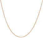 Elegant rose gold chain necklace from our exclusive jewelry collection