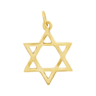 Gold Star of David pendant from our exclusive jewelry collection