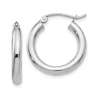 Elegant silver hoop earrings from our exclusive jewelry collection, perfect for adding a chic touch to any outfit.