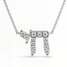 Hebrew Chai Diamond Necklace