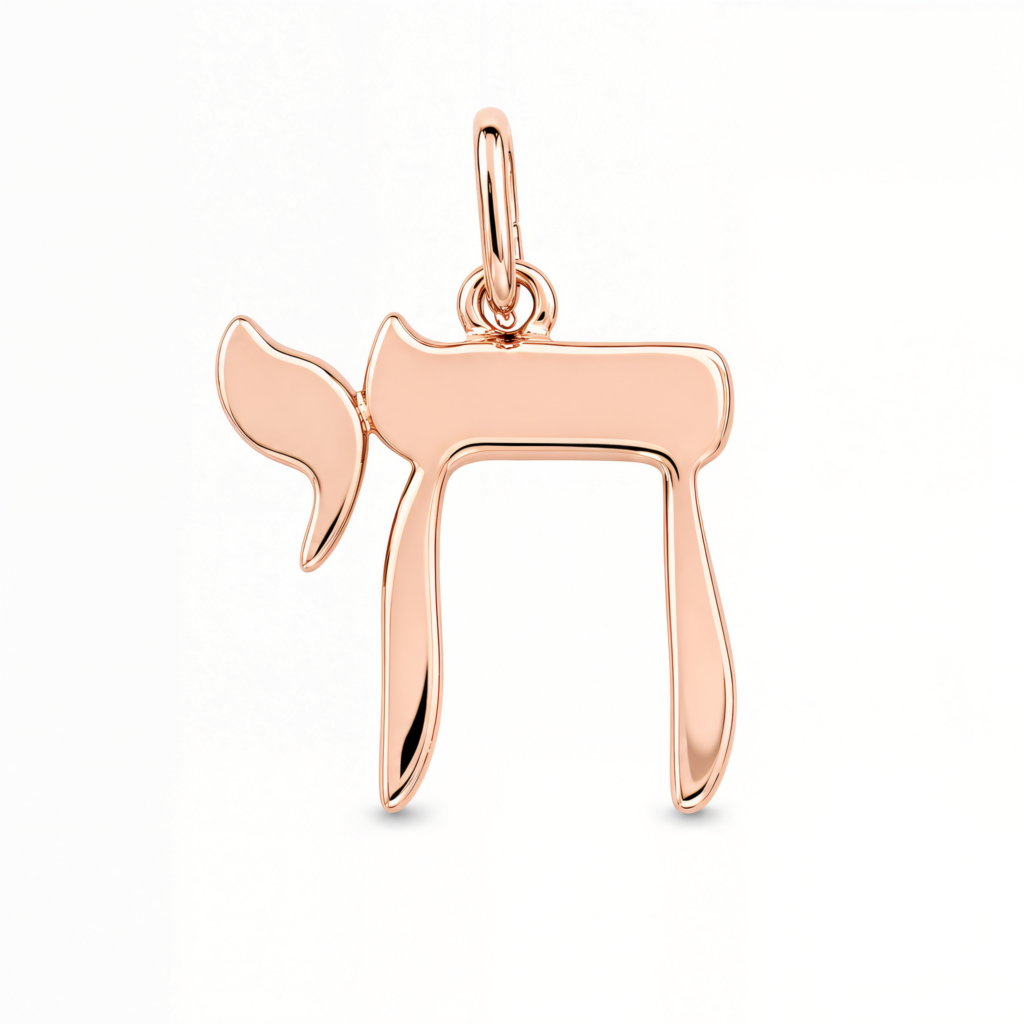 Hebrew Chai Gold Charm