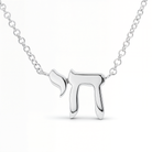 Hebrew Chai Gold Necklace