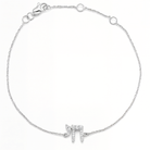 Hebrew Chai Diamond Bracelet