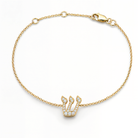 Pave Diamond Personalized Hebrew Initial Bracelet