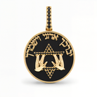 Diamond Priestly Blessing on Crystal Pendant ©