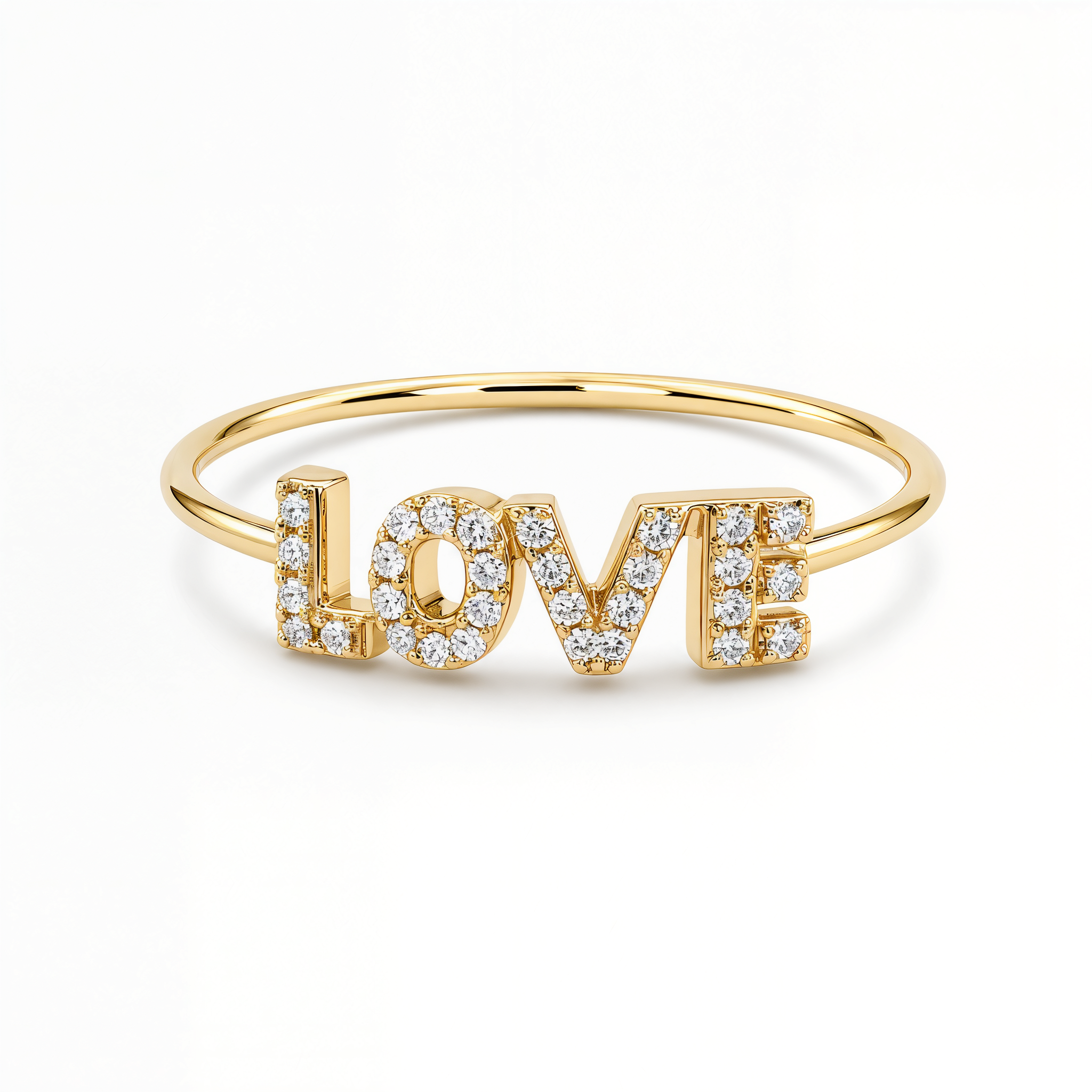 Petite Diamond Love Ring