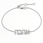 Hebrew Love Diamond Bracelet