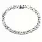 Petite Micro Pave Diamond Cuban Link Bracelet
