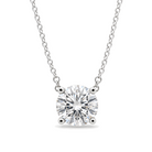 Floating Solitaire Lab-Grown Diamond Necklace