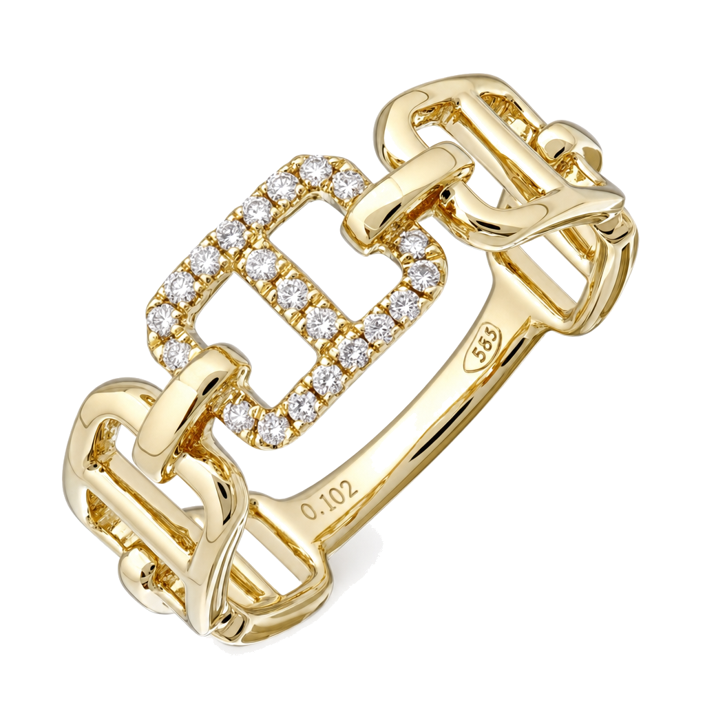 Mariner Diamond Links Ring