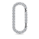 Oval Link Diamond Charm Enhancer